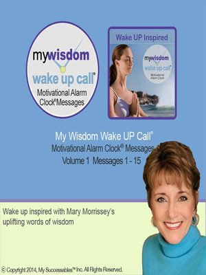 cover image of My Wisdom Wake UP Call, Volume 1